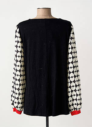 Tricou mâneci lungi mâneci lungi negru AN II VITO femeie
