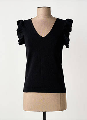 Top negru ESQUALO femeie