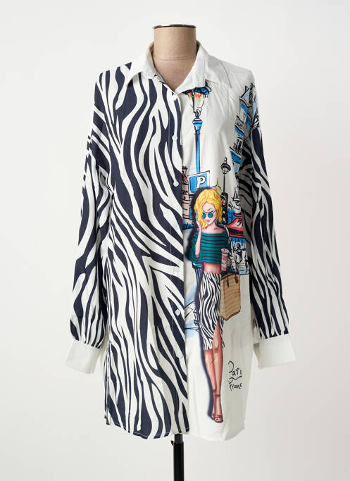 Tunică mâneci lungi negru AÏKHA femeie