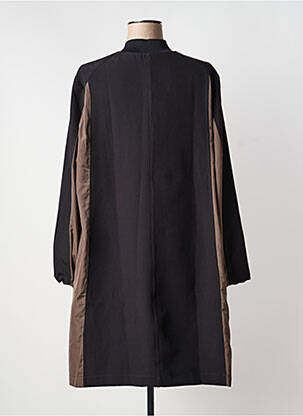 Rochie midi mâneci lungi mâneci lungi negru MAT. femeie