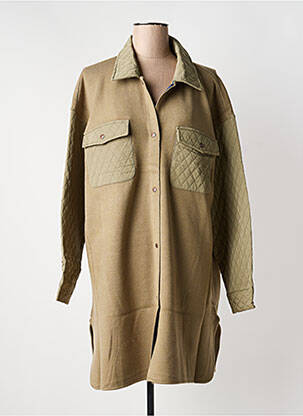 Palton lung verde YEST femeie