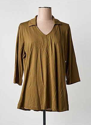 Tricou mâneci 3/4 mâneci 3/4 verde MASAI femeie