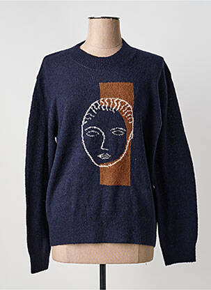 Pulover albastru NICE THINGS femeie