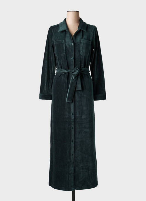 Rochie lungă mâneci lungi mâneci lungi verde NICE THINGS femme