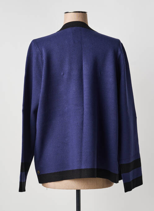 Vestă cu mâneci lungi elasticitate albastru YEST femme