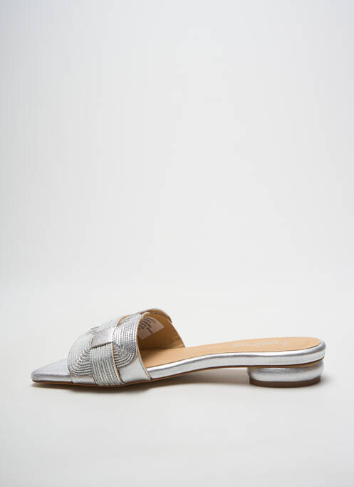 Mulete/Saboți argintiu HEINE femeie