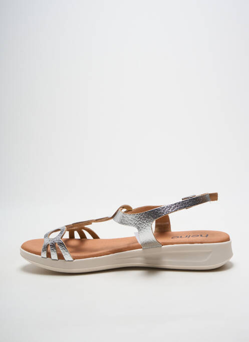 Sandale/Pantofi decupați argintiu HEINE femeie