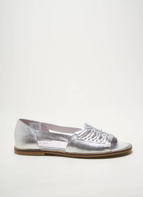 Sandale/Pantofi decupați argintiu HEINE femeie