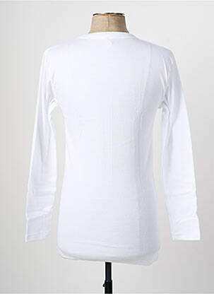 Tricou elasticitate mâneci lungi alb MOULIN NEUF bărbat