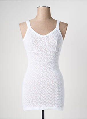 Top/caraco elasticitate alb ARMOR LUX femme