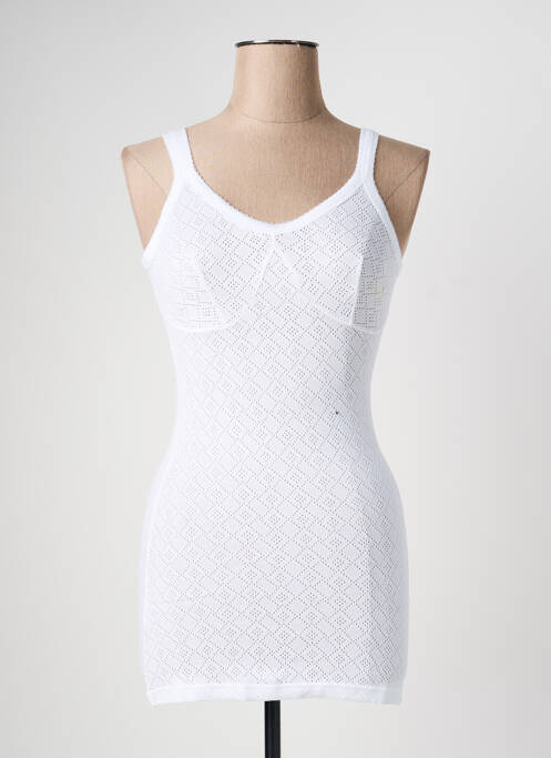 Top/caraco elasticitate alb ARMOR LUX femme