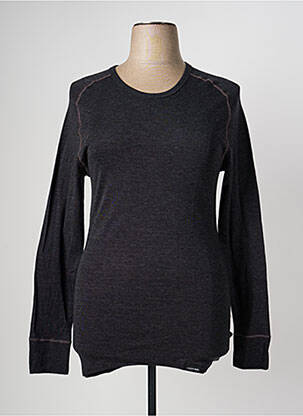 Tricou mâneci lungi mâneci lungi negru CON-TA femeie