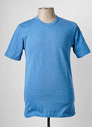 Tricou elasticitate mâneci scurte albastru ARMOR LUX homme