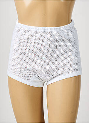 Chilot cu talie înaltă ușoară și transparentă alb ARMOR LUX femme