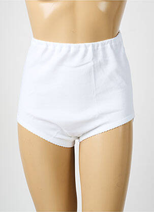 Chilot cu talie înaltă elasticitate alb ARMOR LUX femme