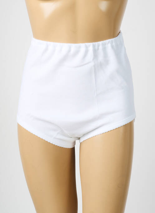 Chilot cu talie înaltă elasticitate alb ARMOR LUX femme