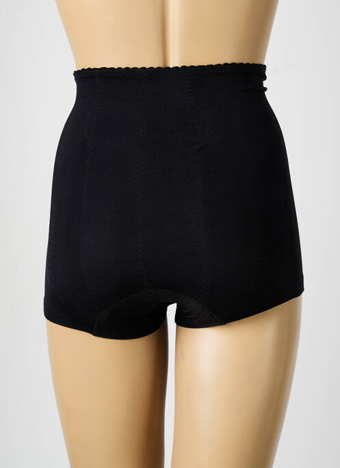 Chilot modelator efect material satinat negru EXTASE femme