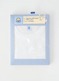 Tricou mâneci lungi mâneci lungi alb PETIT BATEAU enfant