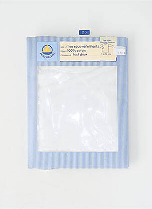 Tricou alb PETIT BATEAU copil