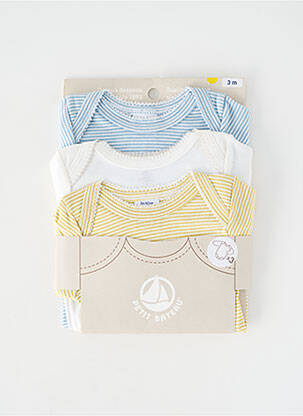 Body de lenjerie galben PETIT BATEAU băiat