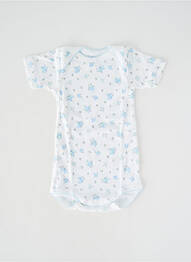 Body de lenjerie imprimeu animal alb PETIT BATEAU fille