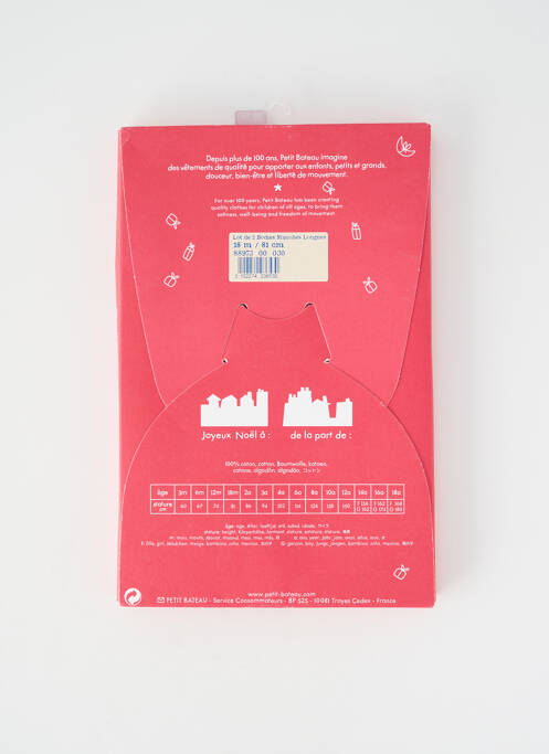 Body de lenjerie albastru PETIT BATEAU fată