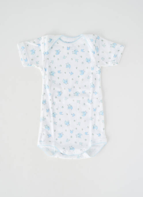 Body de lenjerie alb PETIT BATEAU fată