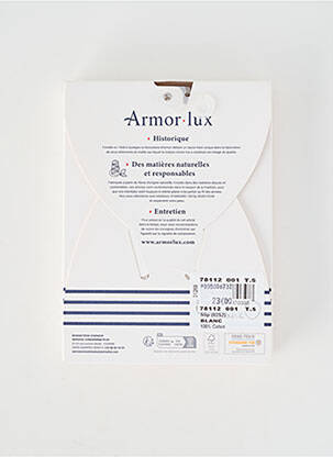 Chilot elasticitate alb ARMOR LUX femeie