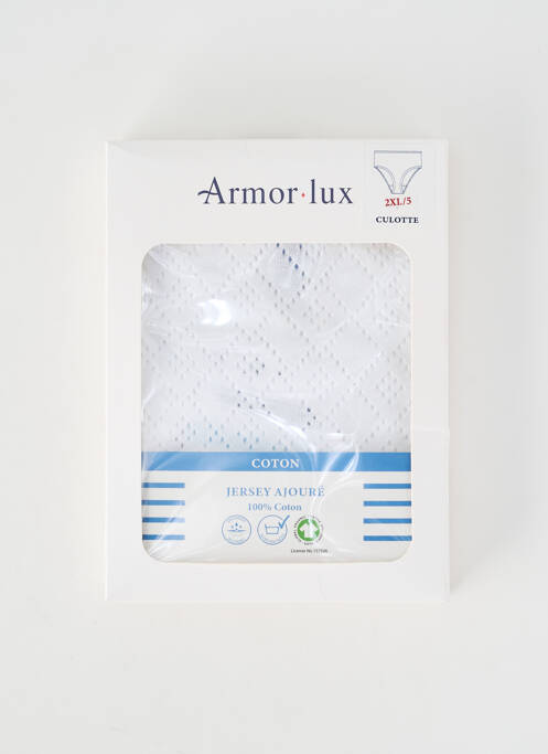 Chilot elasticitate alb ARMOR LUX femme