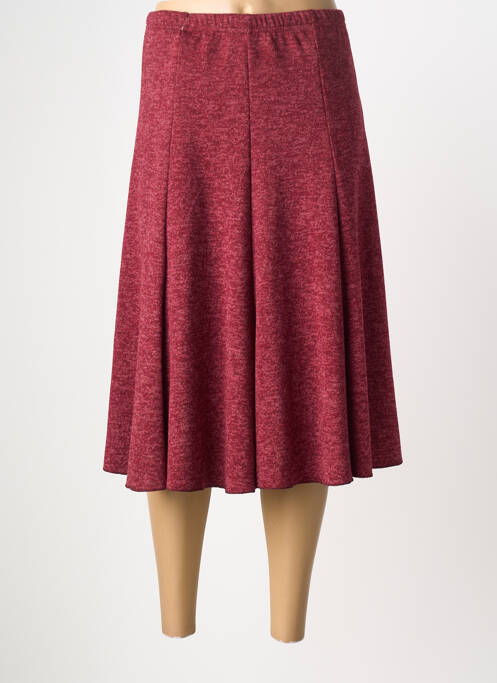 Fustă midi roșu ATLANTA femeie