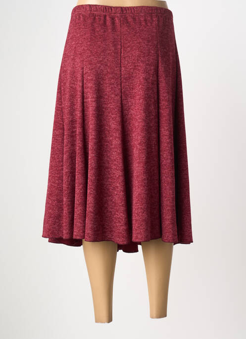 Fustă midi roșu ATLANTA femeie