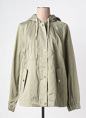 Parka închidere cu fermoar pe față cu glugă verde GERRY WEBER femeie