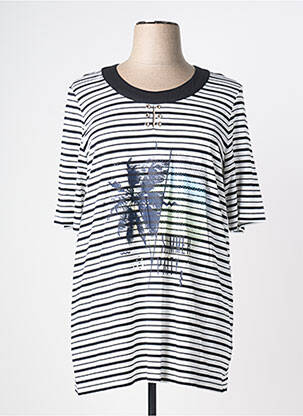 Tricou alb CHALOU femeie