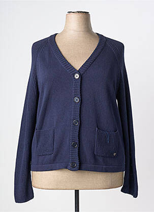 Vestă cu mâneci lungi albastru BASLER femeie