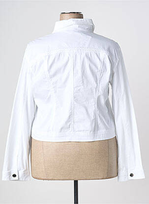 Jachete casual guler de bluză alb FUEGO WOMAN femeie