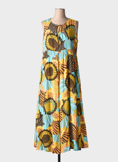 Rochie lungă galben DIANA GALLESI femeie