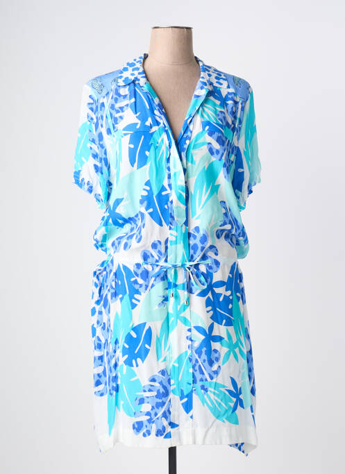 Rochie midi albastru FUEGO WOMAN femeie