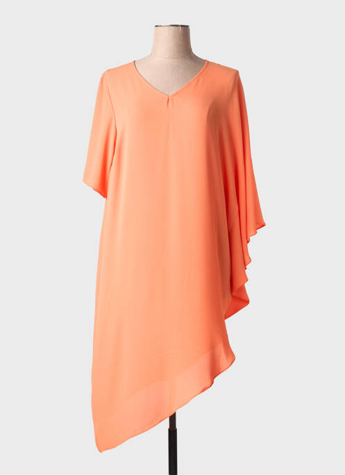 Tunică mâneci scurte portocaliu SEMPRE PIU femeie