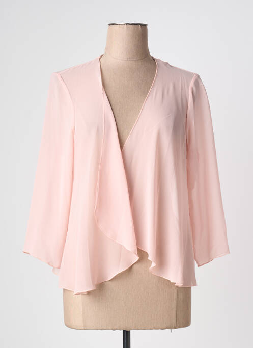 Vestă cu mâneci lungi roz GREGORY PAT femeie