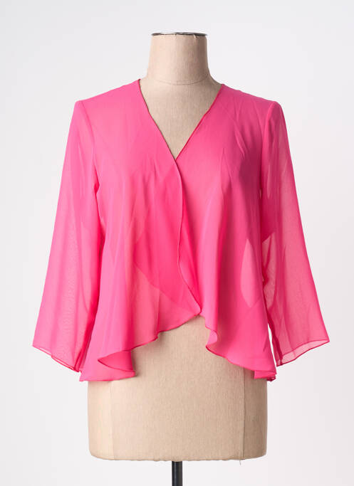 Vestă cu mâneci lungi roz închis GREGORY PAT femeie