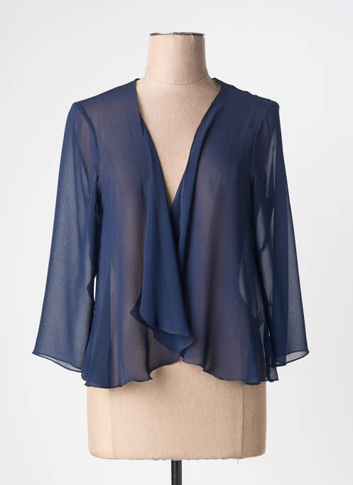 Vestă cu mâneci lungi albastru închis GREGORY PAT femeie