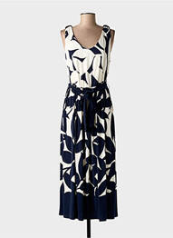 Rochie lungă fără mâneci fără mâneci albastru JOSEPH RIBKOFF femme