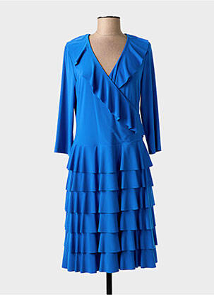 Rochie midi mâneci lungi mâneci lungi albastru JOSEPH RIBKOFF femeie