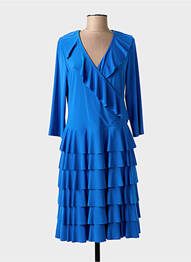 Rochie midi mâneci lungi mâneci lungi albastru JOSEPH RIBKOFF femeie