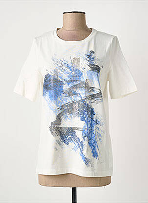 Tricou serigrafie mâneci scurte bej GERRY WEBER femeie
