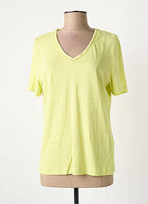 Tricou guler în v mâneci scurte verde GERRY WEBER femeie