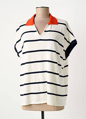 Pulover bej ESTHEME femeie