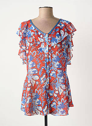 Tunică mâneci scurte albastru FUEGO WOMAN femeie