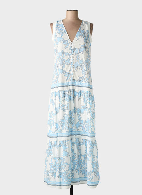 Rochie lungă albastru FUEGO WOMAN femeie