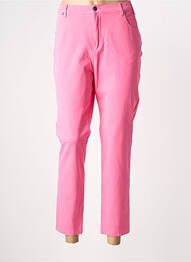 Pantalon 7/8 elasticitate mărime normală roz MARBLE femme